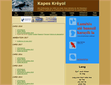 Tablet Screenshot of kapeskreyol.potomitan.info